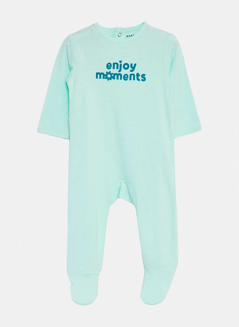 Kiabi Lightweight Sleepsuit With Feet - Image 1